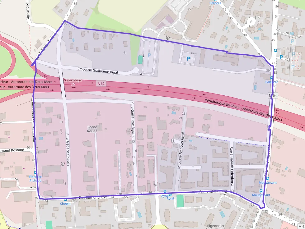 Appartement 57 m² trois pièces à vendre à Toulouse