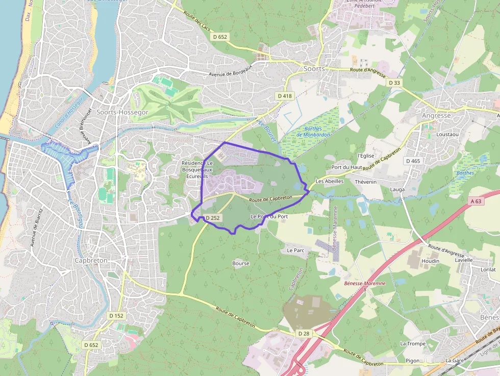 Appartement 61 m² trois pièces à vendre à Capbreton