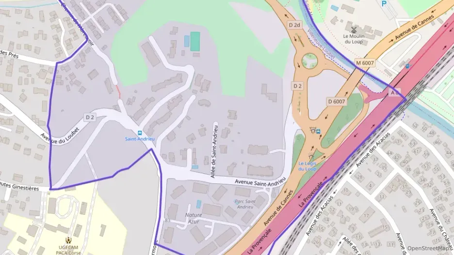 Appartement 39 m² deux pieces à vendre à Villeneuve-Loubet