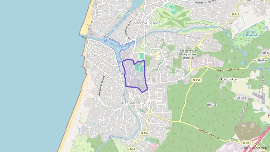 Appartement 58 m² trois pièces à vendre à Capbreton