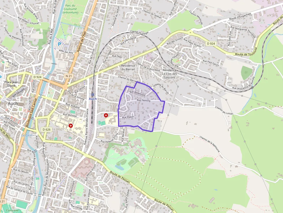 Appartement 92 m² trois pièces à vendre à Auch