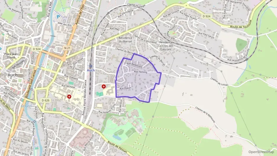 Appartement 92 m² trois pièces à vendre à Auch Appartement 92 m² trois pièces à vendre à Auch