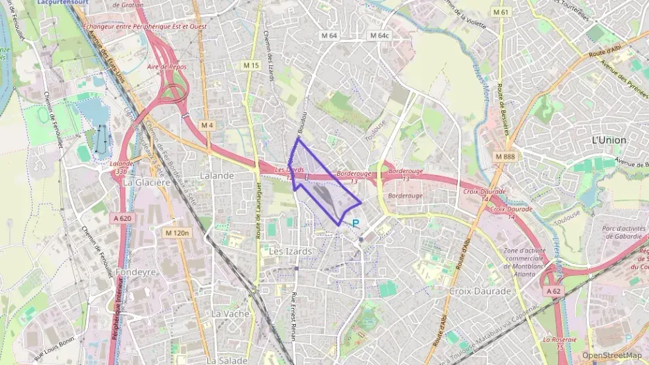 Appartement 60 m² trois pièces à vendre à Toulouse