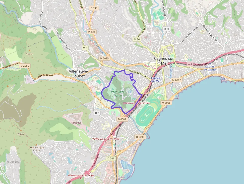 Appartement 45 m² deux pieces à vendre à Cagnes-sur-Mer