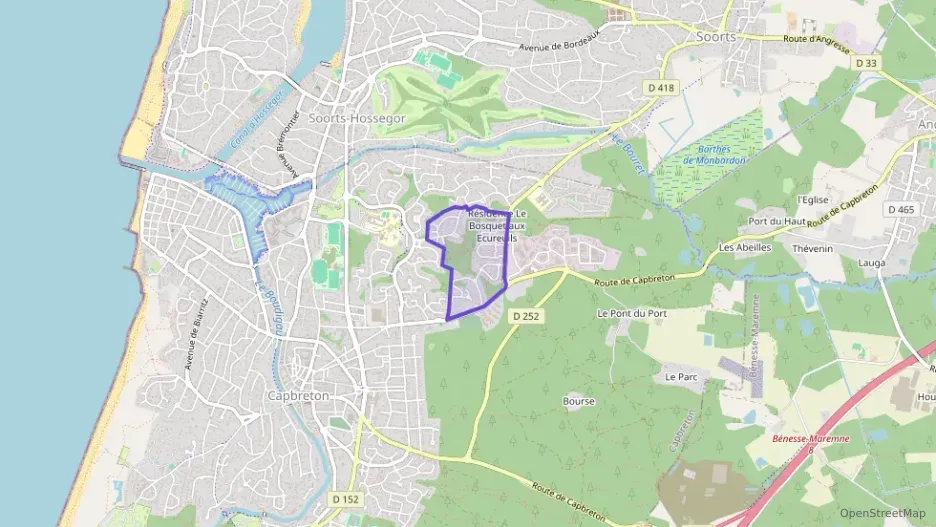 Appartement 38 m² deux pieces à vendre à Capbreton Appartement 38 m² deux pieces à vendre à Capbreton