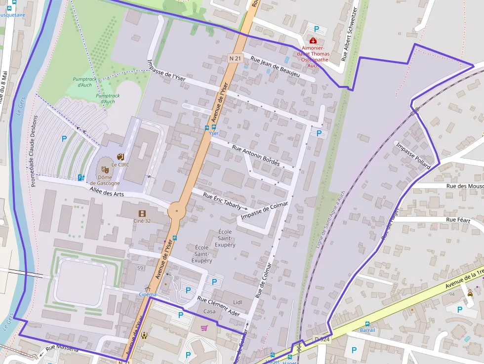 Appartement 25 m² deux pieces à vendre à Auch