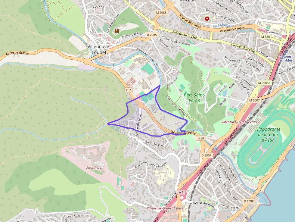 Appartement 25 m² deux pieces à vendre à Villeneuve-Loubet