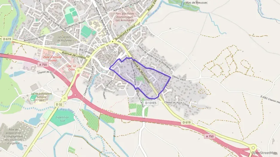 Appartement 65 m² trois pièces à vendre à Gignac Appartement 65 m² trois pièces à vendre à Gignac