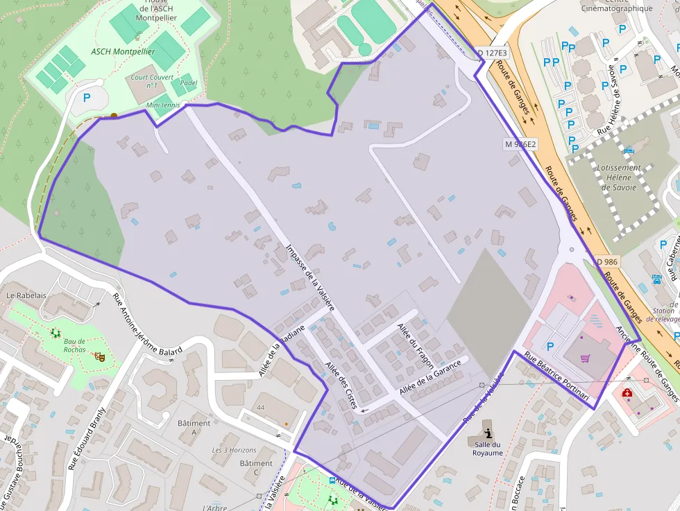 Appartement 56 m² trois pièces à vendre à Grabels