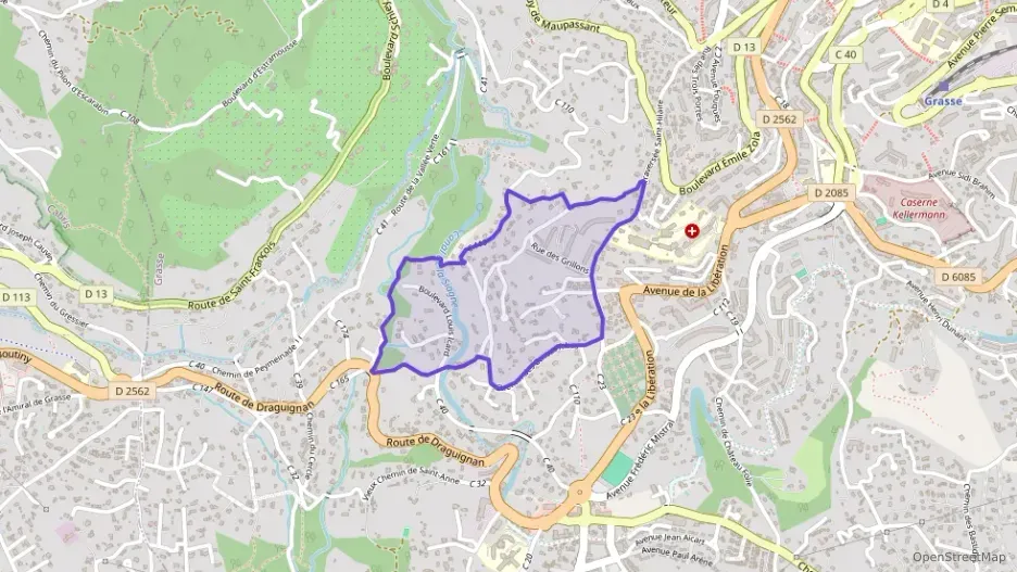 Appartement 60 m² trois pièces à vendre à Grasse