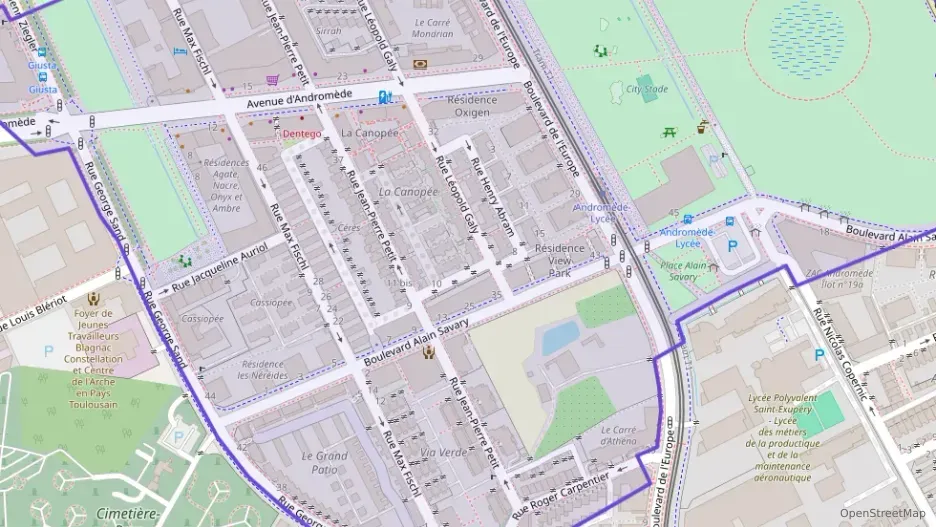 Appartement 39 m² deux pieces à vendre à Blagnac