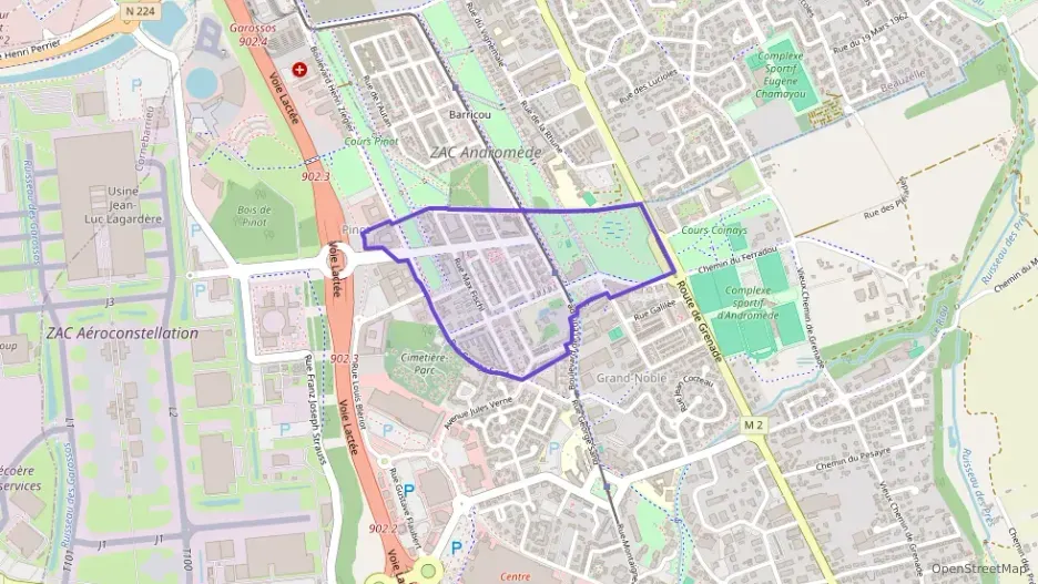 Appartement 39 m² deux pieces à vendre à Blagnac