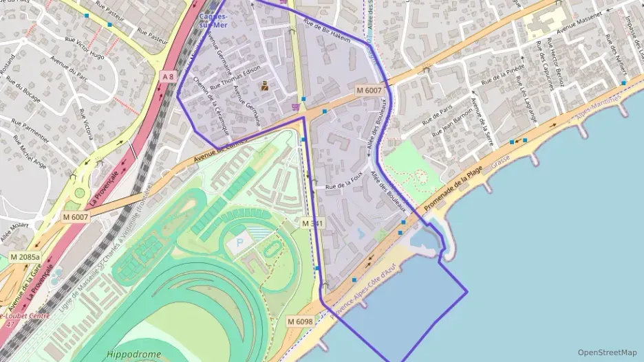 Appartement 62 m² deux pieces à vendre à Cagnes-sur-Mer