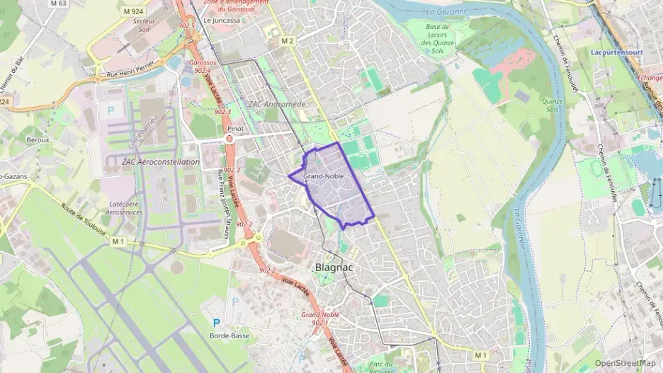 Appartement 49 m² deux pieces à vendre à Blagnac Appartement 49 m² deux pieces à vendre à Blagnac