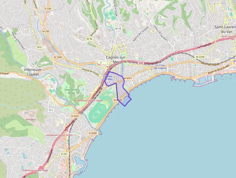 Appartement 21 m² une piece à vendre à Cagnes-sur-Mer