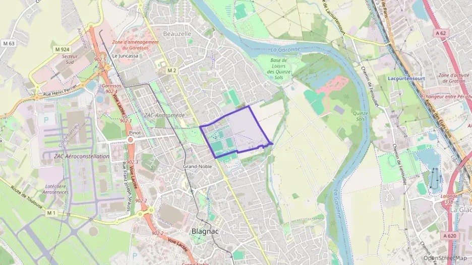 Appartement 62 m² trois pièces à vendre à Blagnac Appartement 62 m² trois pièces à vendre à Blagnac