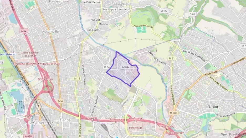 Appartement 71 m² trois pièces à vendre à Launaguet Appartement 71 m² trois pièces à vendre à Launaguet