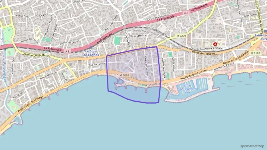 Appartement 50 m² deux pieces à vendre à Cagnes-sur-Mer