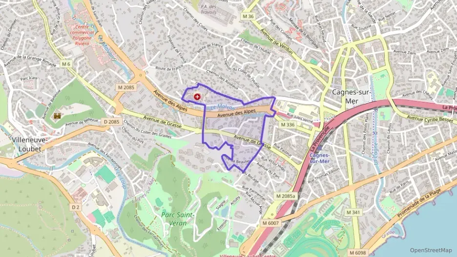 Appartement 63 m² trois pièces à vendre à Cagnes-sur-Mer