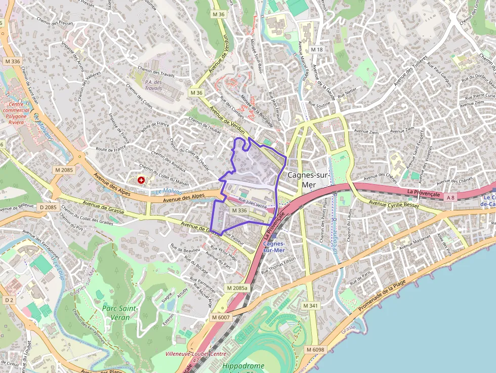 Appartement 77 m² trois pièces à vendre à Cagnes-sur-Mer