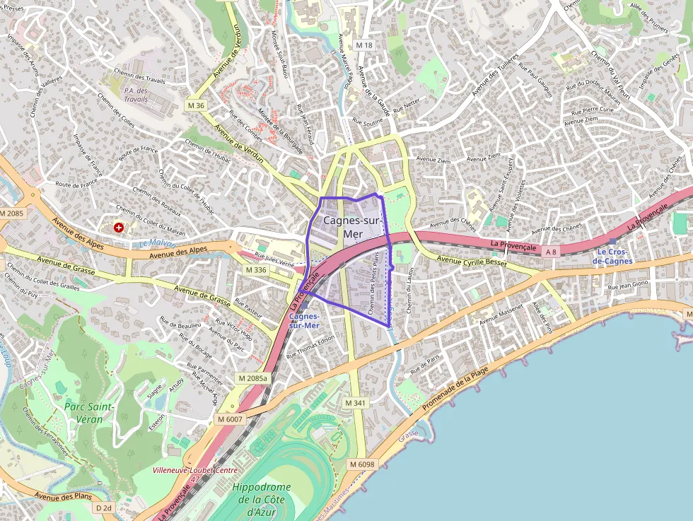 Appartement 53 m² trois pièces à vendre à Cagnes-sur-Mer