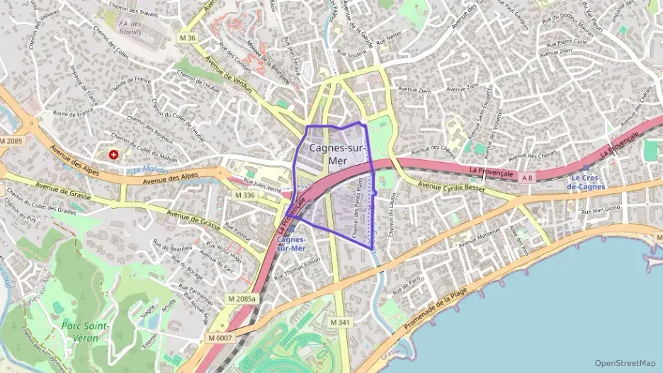 Appartement 36 m² deux pieces à vendre à Cagnes-sur-Mer