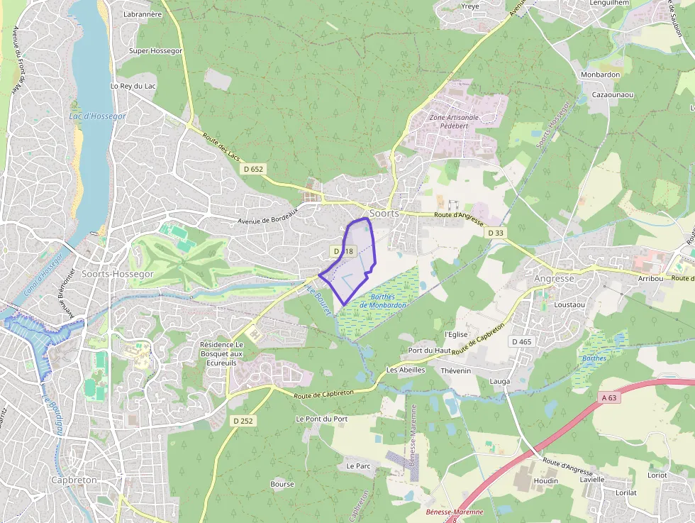 Appartement 51 m² trois pièces à vendre à Soorts-Hossegor