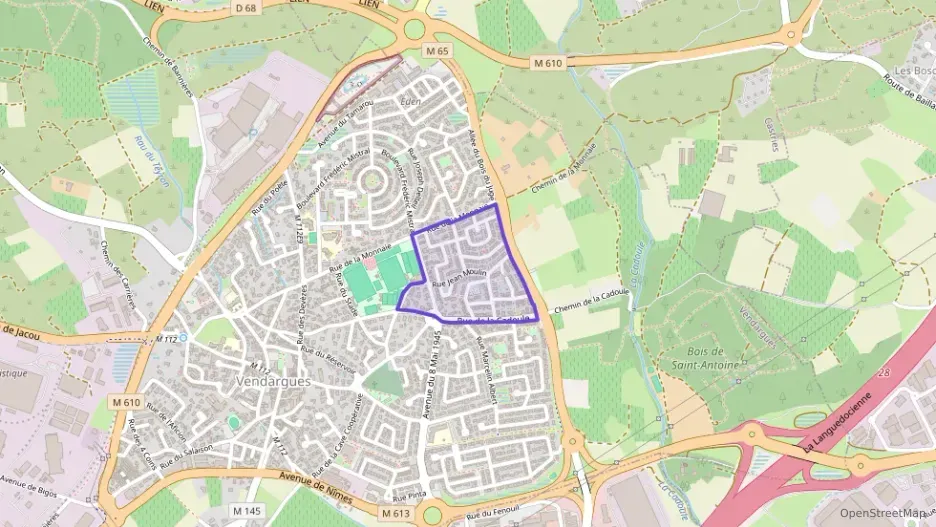 Appartement 72 m² trois pièces à vendre à Vendargues