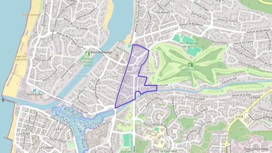 Appartement 75 m² trois pièces à vendre à Soorts-Hossegor Appartement 75 m² trois pièces à vendre à Soorts-Hossegor