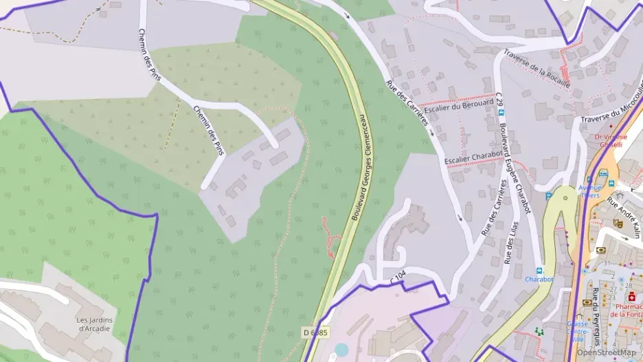 Appartement 62 m² trois pièces à vendre à Grasse