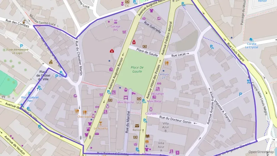 Appartement 45 m² deux pieces à vendre à Cagnes-sur-Mer