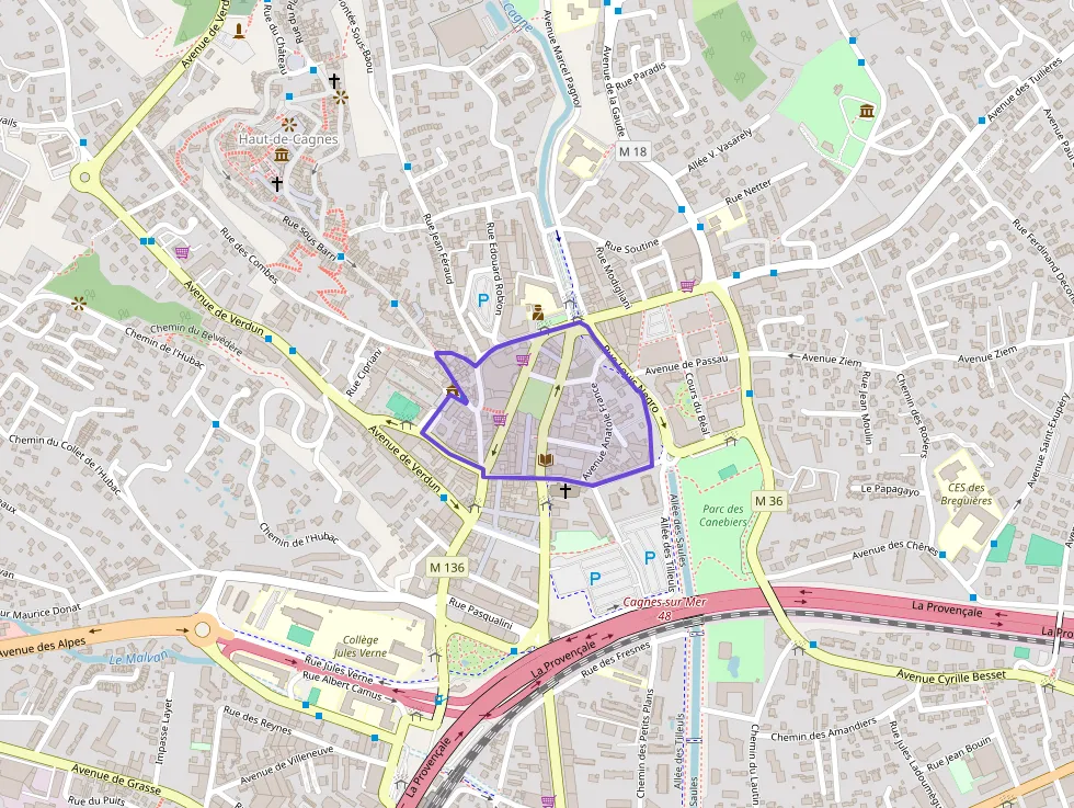 Appartement 45 m² deux pieces à vendre à Cagnes-sur-Mer