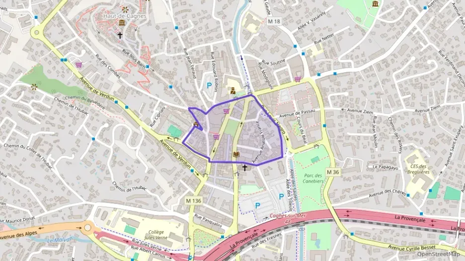 Appartement 45 m² deux pieces à vendre à Cagnes-sur-Mer