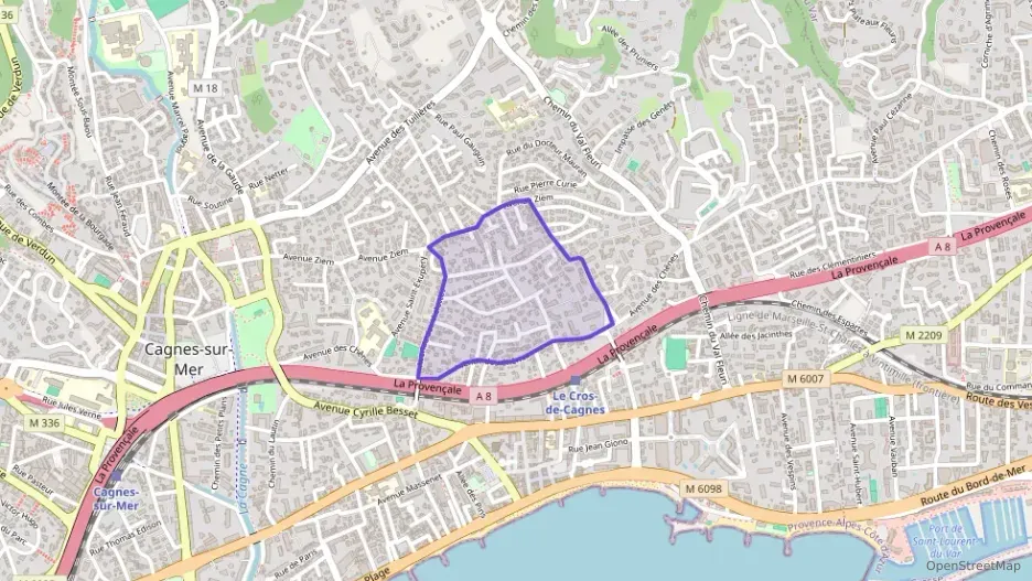 Appartement 62 m² trois pièces à vendre à Cagnes-sur-Mer Appartement 62 m² trois pièces à vendre à Cagnes-sur-Mer