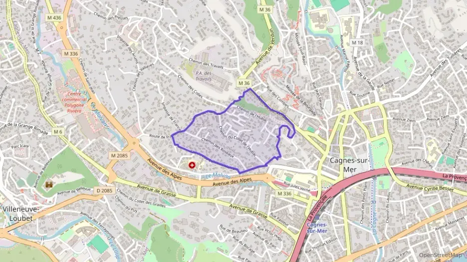 Appartement 50 m² deux pieces à vendre à Cagnes-sur-Mer