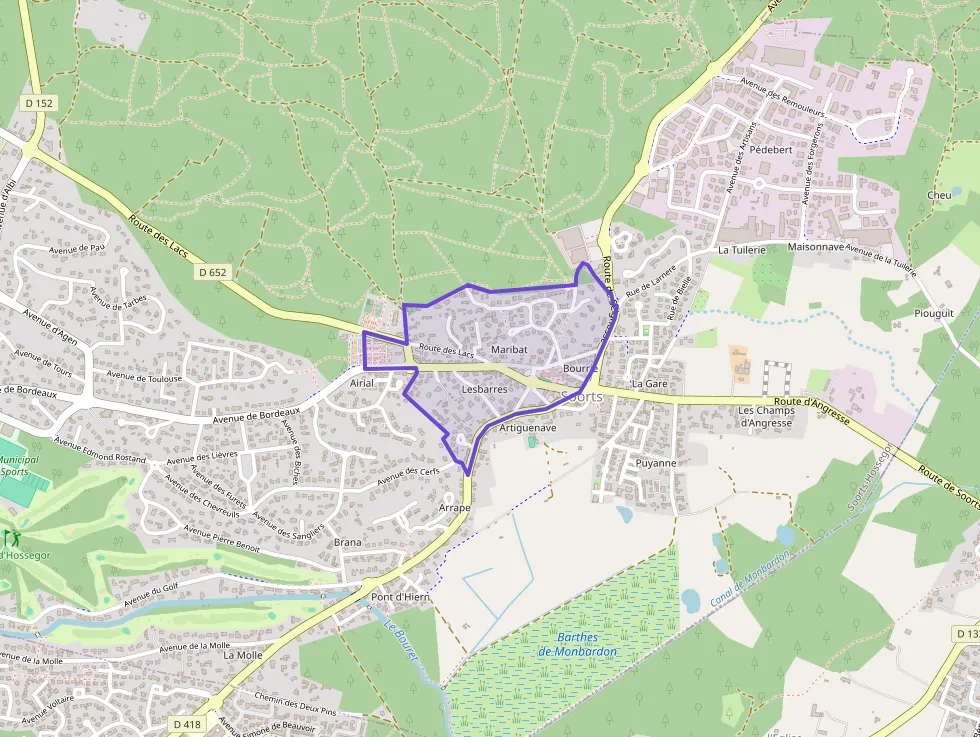 Appartement 46 m² trois pièces à vendre à Soorts-Hossegor