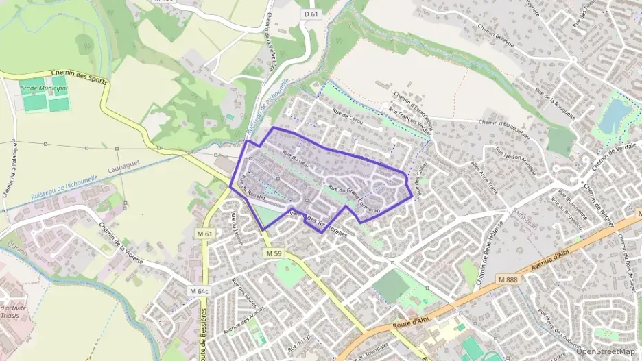 Appartement 31 m² deux pieces à vendre à L`Union Appartement 31 m² deux pieces à vendre à L`Union