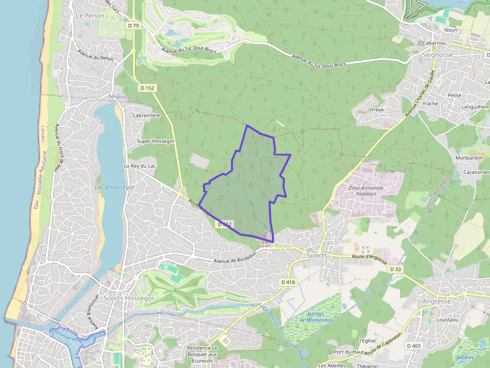 Appartement 62 m² trois pièces à vendre à Soorts-Hossegor