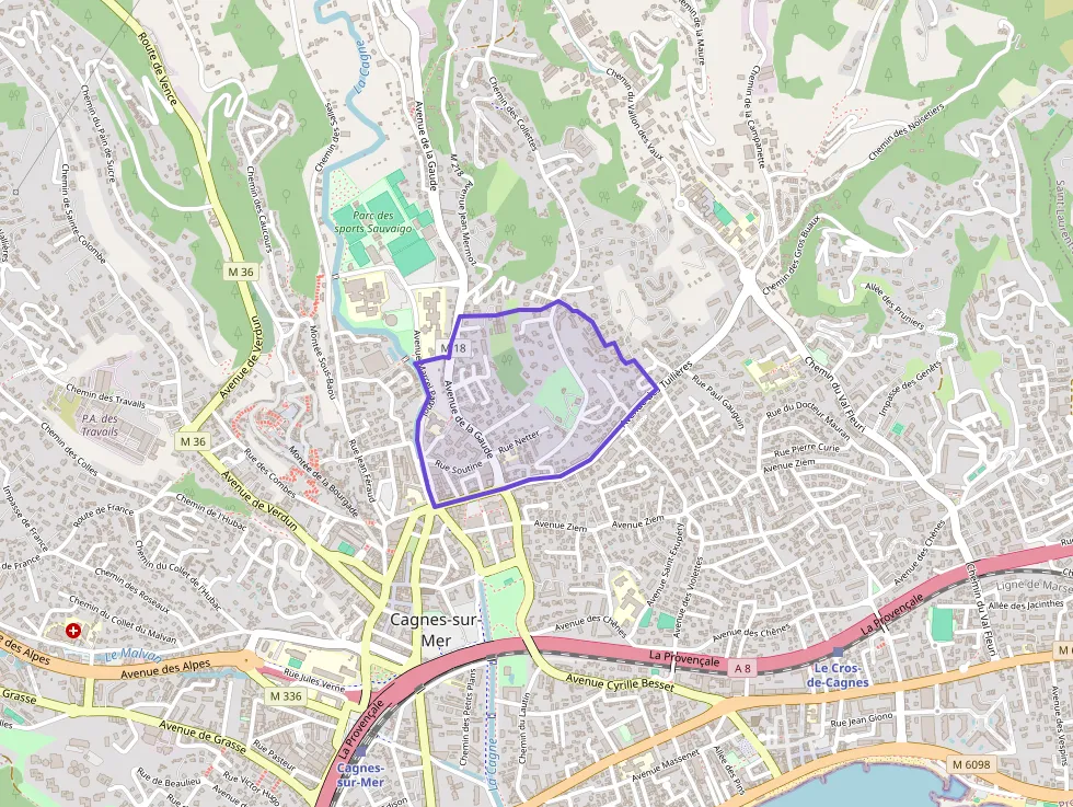 Appartement 48 m² deux pieces à vendre à Cagnes-sur-Mer