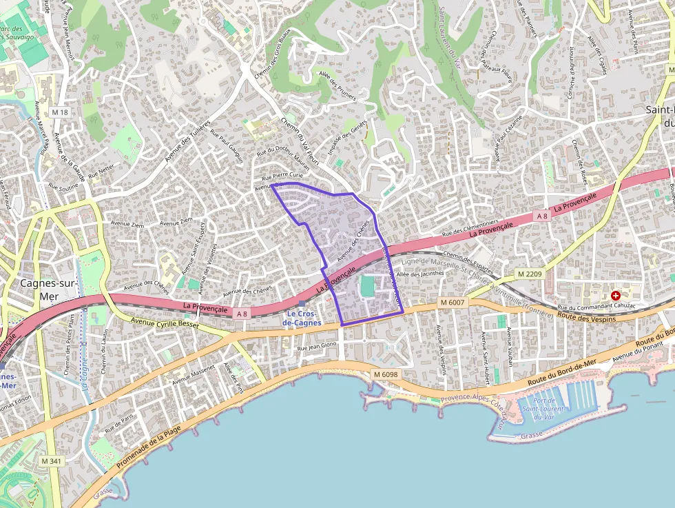 Appartement 70 m² trois pièces à vendre à Cagnes-sur-Mer