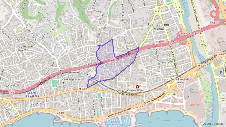 Appartement 92 m² trois pièces à vendre à Saint-Laurent-du-Var Appartement 92 m² trois pièces à vendre à Saint-Laurent-du-Var