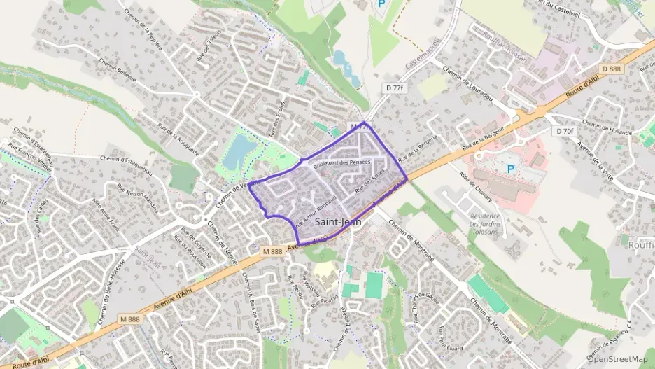 Appartement 43 m² deux pieces à vendre à Saint-Jean