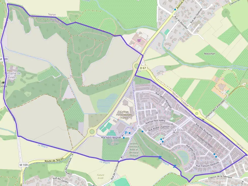 Appartement 58 m² trois pièces à vendre à Jacou