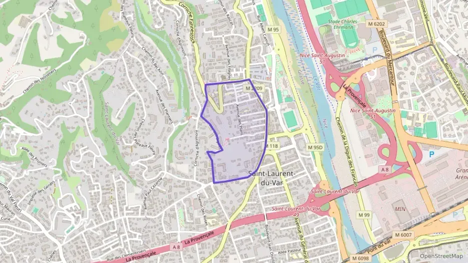 Appartement 71 m² trois pièces à vendre à Saint-Laurent-du-Var