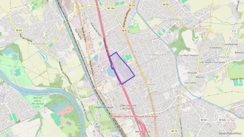 Appartement 41 m² deux pieces à vendre à Aucamville