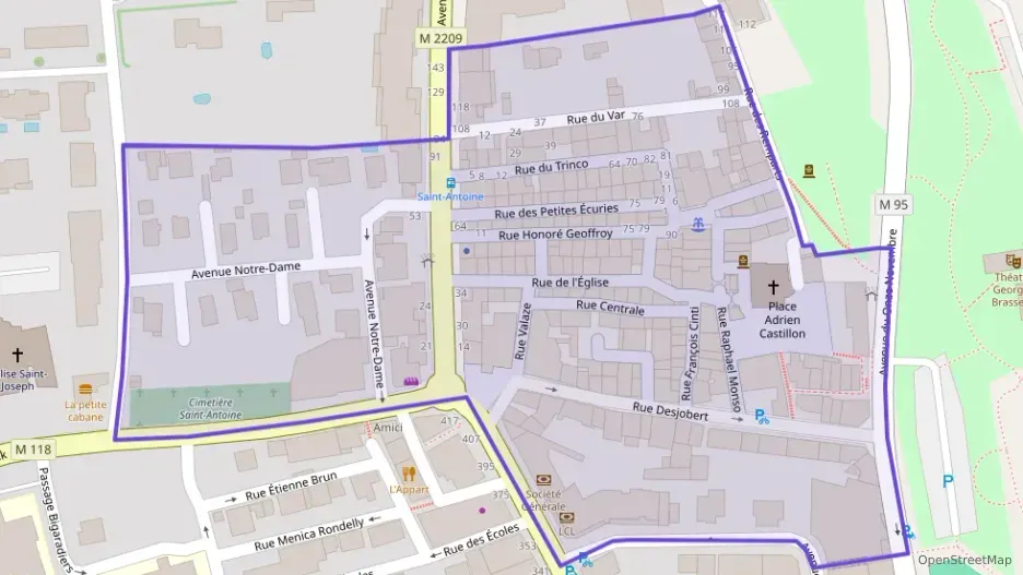 Appartement 56 m² trois pièces à vendre à Saint-Laurent-du-Var