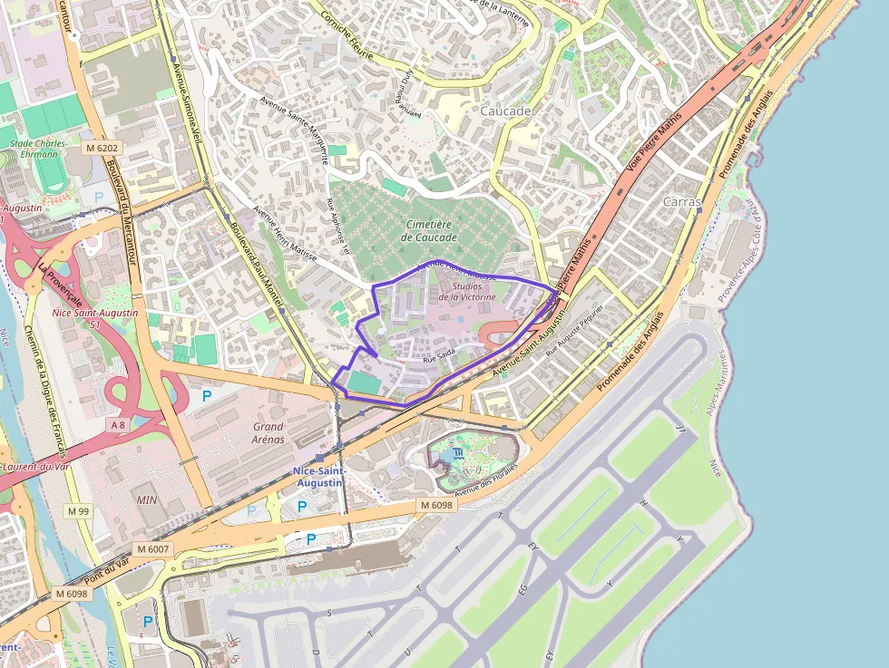 Appartement 60 m² trois pièces à vendre à Nice