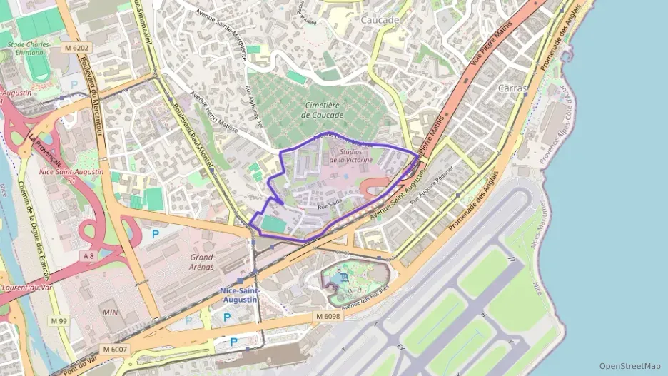 Appartement 60 m² trois pièces à vendre à Nice