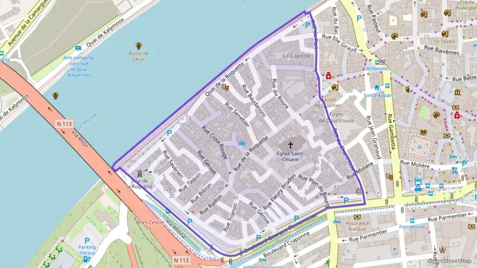 Appartement 70 m² trois pièces à vendre à Arles