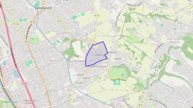 Appartement 52 m² deux pieces à vendre à Launaguet